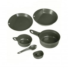 Mil-Tec Wildo Set of Tourist Dishes Explorer 6 Eelements Olive